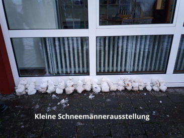 Der erste Schnee!